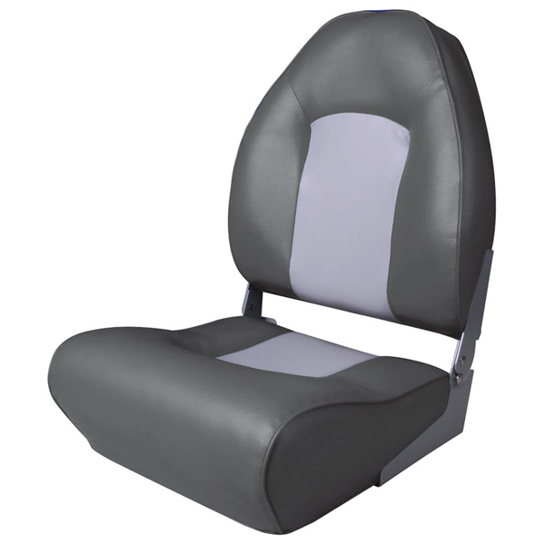 Bootssitz Modell HIGH BACK 46x43x56cm grau/anthrazit