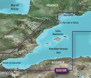 Garmin BlueChart g3 HD - HXEU010R - Spanien, Mediterane Küste