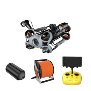 Chasing M2 Pro MAX ROV Professional Paket - Unterwasserdrohne mit Landstromversorgungssystem (200m), Fernbedienung,E-Reel, Hartschalenkoffer und 300Wh Ersatzakku
