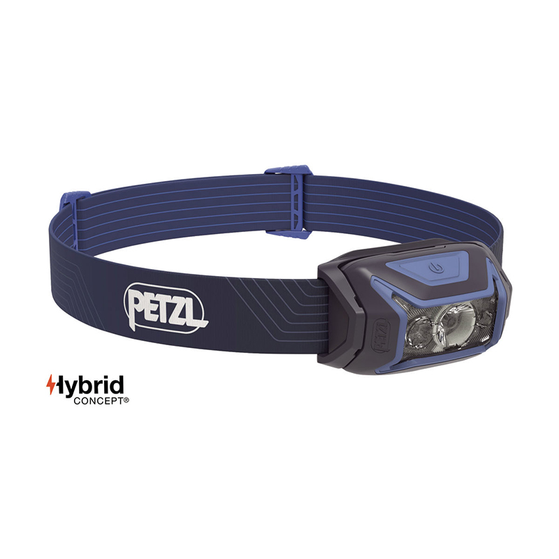 PETZL ACTIK Stirnlampe mit Rotlicht - 450 Lumen