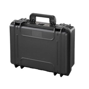 Echolotkoffer (mittel) - Schwarz mit Schaum 426x290xH159 mm (Innen)