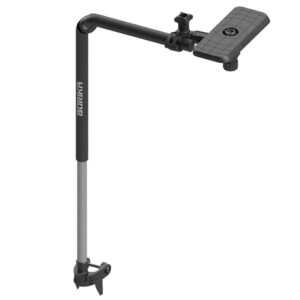 Fasten Echolothalterung mit Teleskop Geberstange und Plattform (164x68mm)