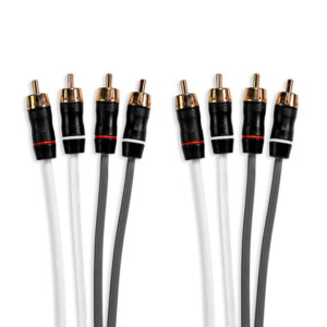 Fusion Performance RCA-Kabel, 4 Kanal, 7,6 m (25 Fuß) langes Kabel