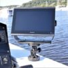 Railblaza 11-4174-11 HEXX Rotationsplattform mit Arm für Echolote