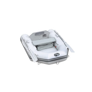 ALPUNA nautic KL 160 ultraleichtes Boot mit Rucksack - grau
