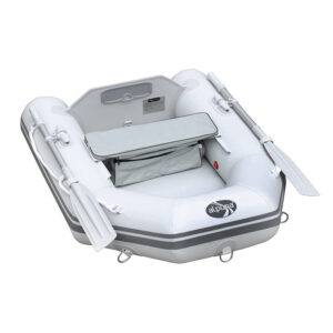 ALPUNA nautic KL 160 ultraleichtes Boot mit Rucksack - grau