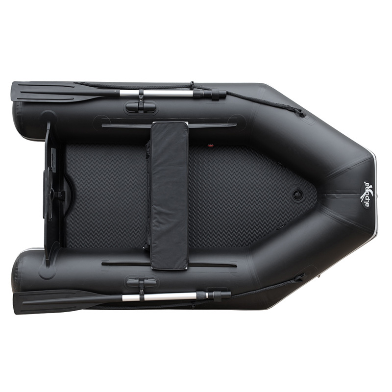 ALPUNA nautic KL 200 ultraleichtes Boot mit Rucksack - schwarz