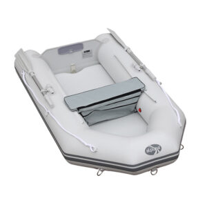 ALPUNA nautic KL 230 ultraleichtes Boot mit Rucksack - grau