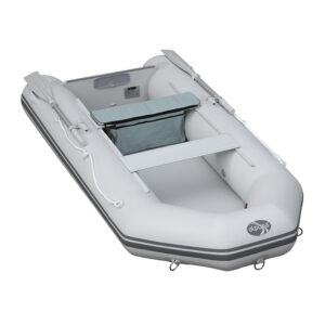 ALPUNA nautic KL 270 ultraleichtes Boot mit Rucksack- grau