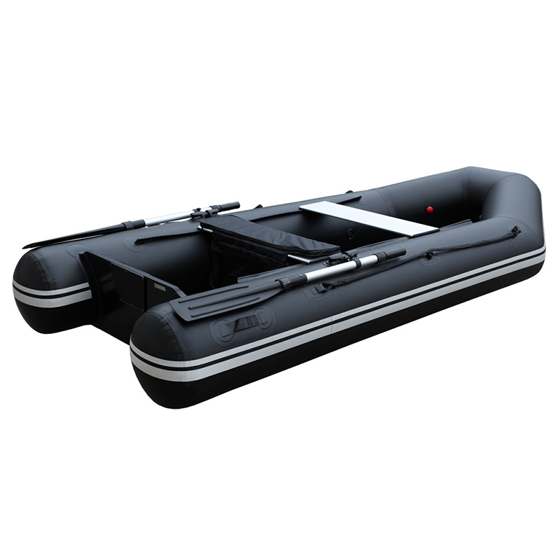 ALPUNA nautic KL 290 ultraleichtes Boot mit Rucksack - schwarz