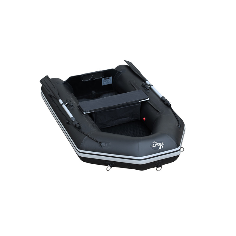 ALPUNA nautic KL 200 ultraleichtes Boot mit Rucksack - schwarz