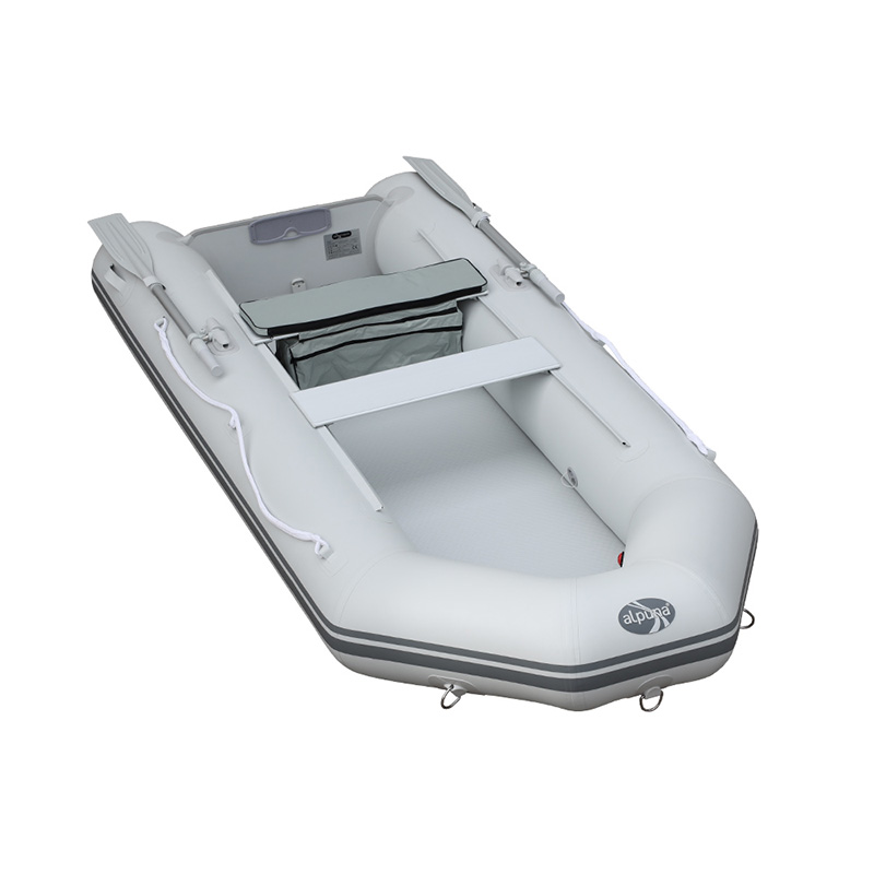 ALPUNA nautic KL 290 ultraleichtes Boot mit Rucksack - grau