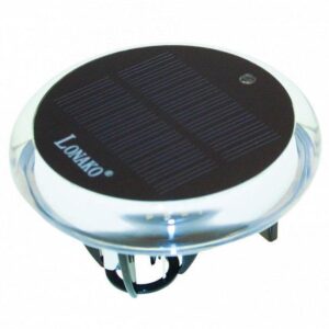 Fasten Lonako LED Positionslicht Boote selbstaufladent Solar weiß