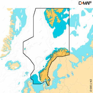 C-Map Discover X - Nowegen Küste, und Skagerrak