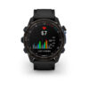SAR BUNDLE - Garmin Descent™ Mk3i – 51 mm Graues DLC-Titan mit schwarzem Silikonarmband, Descent T2 Transceiver, Quickfit 26mm-Bungeemount und Garmin Bluechart G3 060R