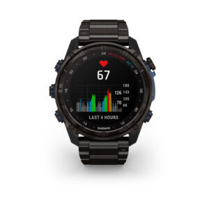 Garmin Descent Mk3i – 51 mm, Graues DLC-Titan mit DLC-Titanarmband