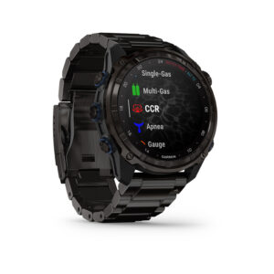 Garmin Descent Mk3i – 51 mm, Graues DLC-Titan mit DLC-Titanarmband