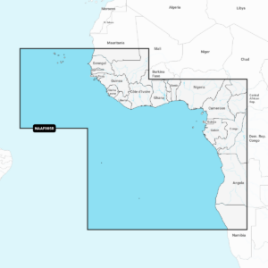 Navionics+ AF005R West-Afrika Digitale Seekarte Regular