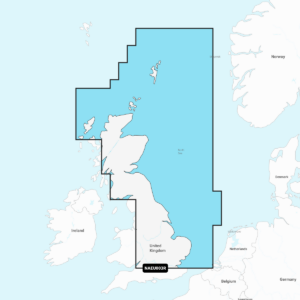 Navionics+ EU003R Great Britain, Northeast Coast (Großbritannien, Nordostküste) Digitale Seekarte Regular