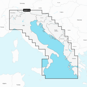 Navionics+ EU014R Italy, Adriatic Sea (Italien - Adria) Digitale Seekarte Regular