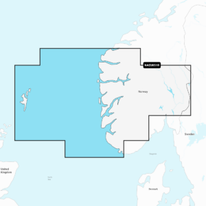 Navionics+ EU051R Norway, Lista to Sognefjord (Norwegen) Digitale Seekarte Regular