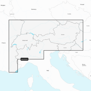 Navionics+ EU066R Alpine, Lakes & Rivers Digitale Seekarte Regular