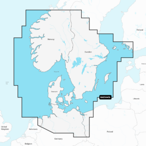 Navionics+ EU645L Skandinavien Süd & Deutschland Nord (Skagerrak & Kattegat) Digitale Seekarte Large