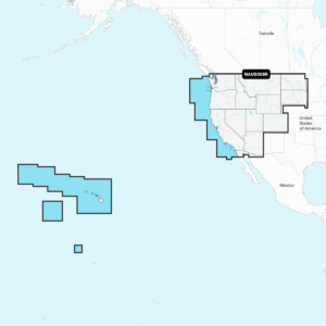 Navionics+ US008R U.S. West (USA Westen) Digitale Seekarte Regular