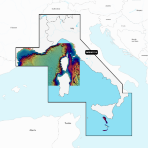 Navionics Platinum+ EU012R Mediterranean Sea, Cen. & West (Mittelmeer) Digitale Seekarte Regular