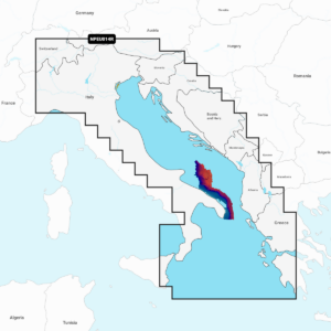 Navionics Platinum+ EU014R Italy, Adriatic Sea (Italien - Adria) Digitale Seekarte Regular