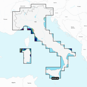 Navionics Platinum+ EU073R Italy, Lakes & Rivers (Italien Seen und Flüsse) Digitale Seekarte Regular