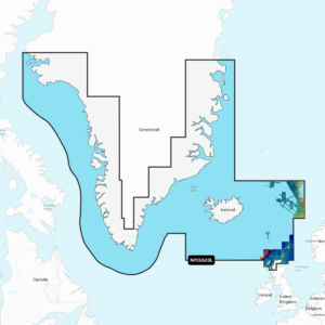 Navionics Platinum+ EU620L Greenland & Iceland (Grönland & Island) Digitale Seekarte Large