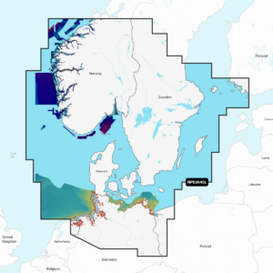 Navionics Platinum+ EU645L Skandinavien Süd & Deutschland Nord (Skagerrak & Kattegat) Digitale Seekarte Large