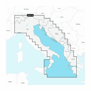 Garmin Navionics+ Seekarte - NSEU014R Italien, Adria (Italy, Adriatic Sea)
