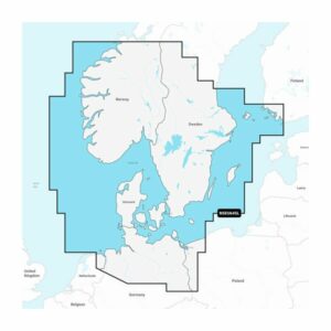 Garmin Navionics+ Seekarte - NSEU645L Skandinavien Süd & Deutschland Nord (Skagerrak & Kattegat)