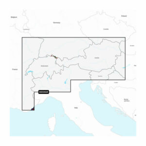 Garmin Navionics Vision+ Seekarte - NVEU066R Alpen, Seen & Flüsse (Alpine, Lakes & Rivers)
