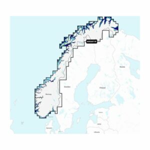 Garmin Navionics Vision+ Seekarte - NVEU071R Norwegen, Seen & Flüsse (Norway, Lakes & Rivers)
