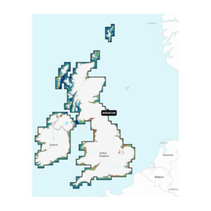 Garmin Navionics Vision+ Seekarte - NVEU072R U.K. & Irland Seen & Flüsse (U.K. & Ireland Lakes & Rivers)