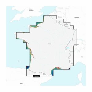 Garmin Navionics Vision+ Seekarte - NVEU080R Frankreich, Seen & Flüsse (France, Lakes & Rivers)