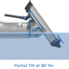 ePropulsion eLite - Elektromotor für kleine Boote inkl. Akku (500W) - Kurzschaft
