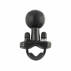 RAM Mounts Relinghalter mit C-Kugel (1,5 Zoll) - für 12,7-31,75 mm Durchmesser, U-Bügel verzinkt