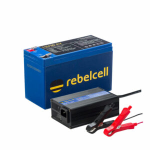 RebelCell 12V30 AV Li-Ion Akku mit 12,6V6A Ladegerät