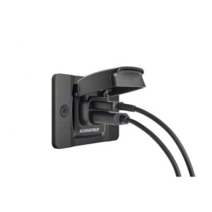 Scanstrut SC-USB-F2 Wasserdichte USB-Steckdose mit Aufbau-Montageplatte