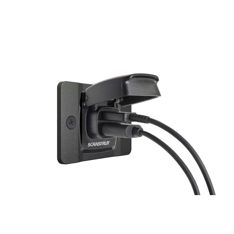 Scanstrut SC-USB-F2 Wasserdichte USB-Steckdose mit Aufbau-Montageplatte