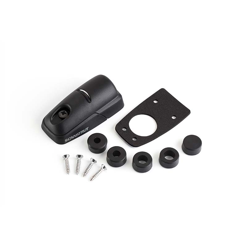 Scanstrut DS-H10-BLK, Kabeldurchführung Kunststoff - schwarz