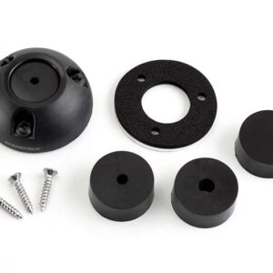 Scanstrut DS21A-P-BLK, Kabeldurchführung Kunststoff - schwarz