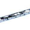 Fisch Maßband zum Aufkleben - Fisch Camouflage Grau - 150cm x 10cm (LxH)
