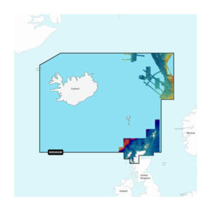 Garmin Navionics Vision+ Seekarte - NVEU043R Island bis Orkney (Iceland to Orkney)