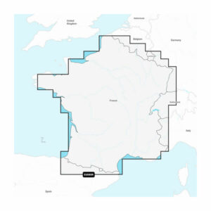 Garmin Navionics+ Seekarte - NSEU080R Frankreich, Seen & Flüsse (France, Lakes & Rivers)