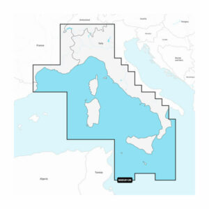 Garmin Navionics+ Seekarte - NSEU012R Mittelmeer, Zentral und Westen (Mediterranean Sea, Cen. & West)